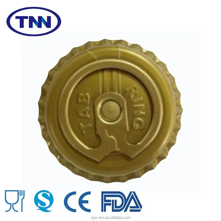 Crown Cap Ring Tab Metal