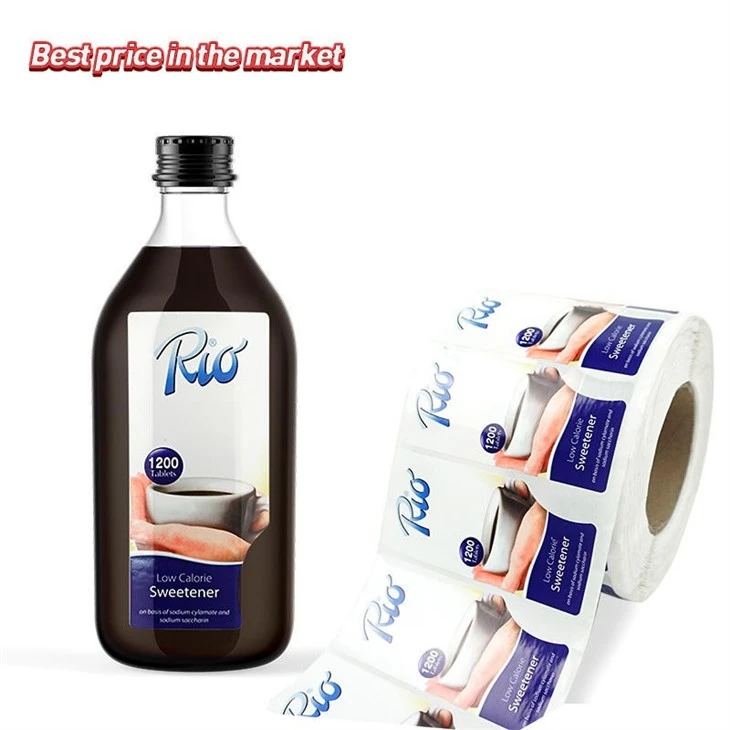 Low Price Sticker Printing Waterproof Custom Packaging Label